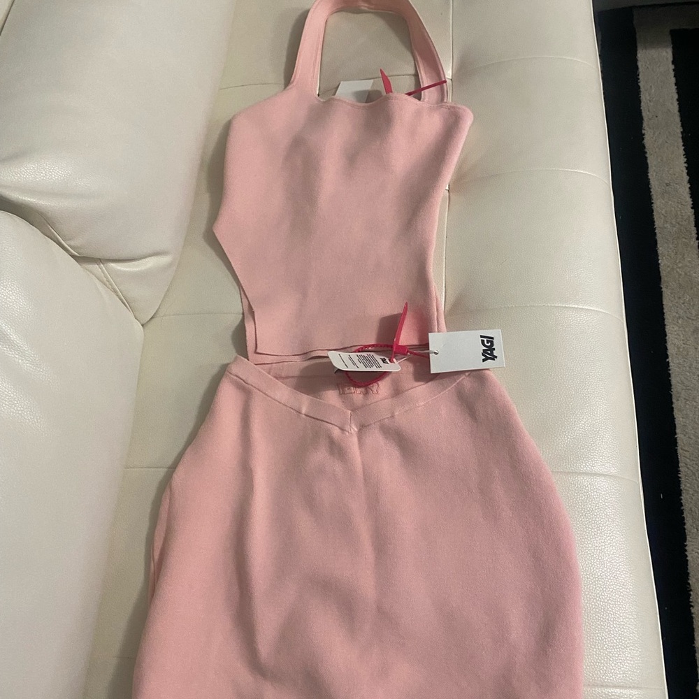 Elegant Pink two piece set